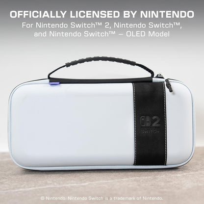 Turtle Beach PlayTrek Stellar White Reishoes, officieel gelicentieerd door Nintendo voor je Nintendo Switch 2