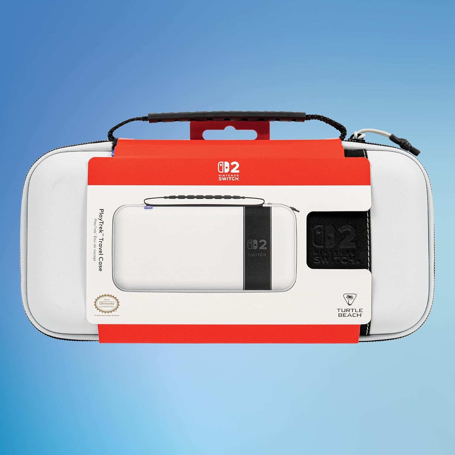 Turtle Beach PlayTrek Stellar White Reishoes, officieel gelicentieerd door Nintendo voor je Nintendo Switch 2