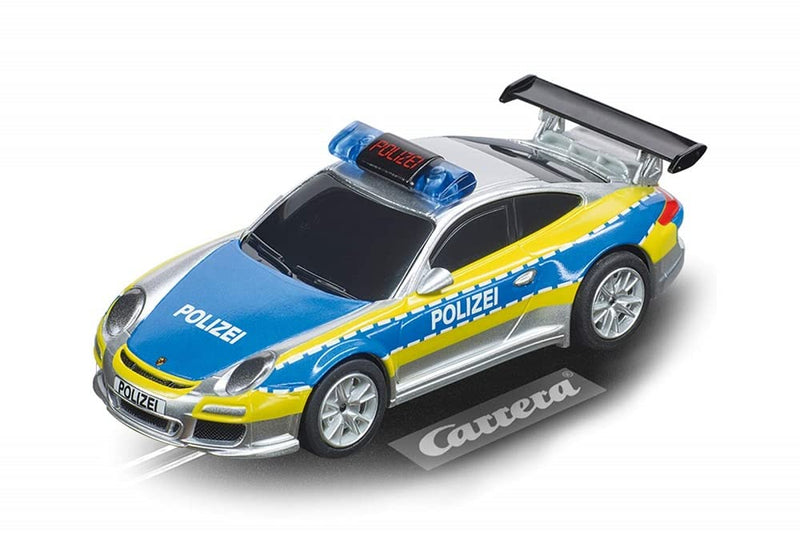 Carrera - 20064174 - Carrera GO!!! Porsche 911 GT3 Politie, racebanen en gelicentieerde slotcars, tot 2 spelers, voor jongens en meisjes vanaf 6 jaar en volwassenen