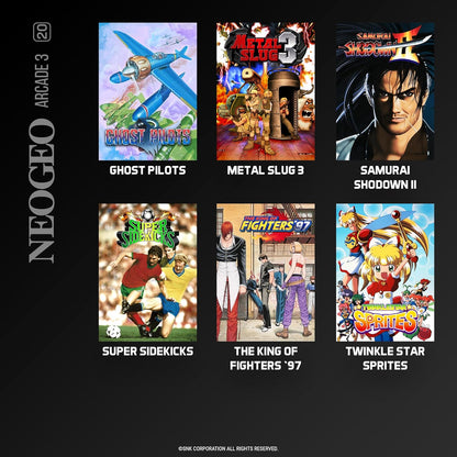 NEOGEO Arcade Collection 3 - Cartridge - Evercade
