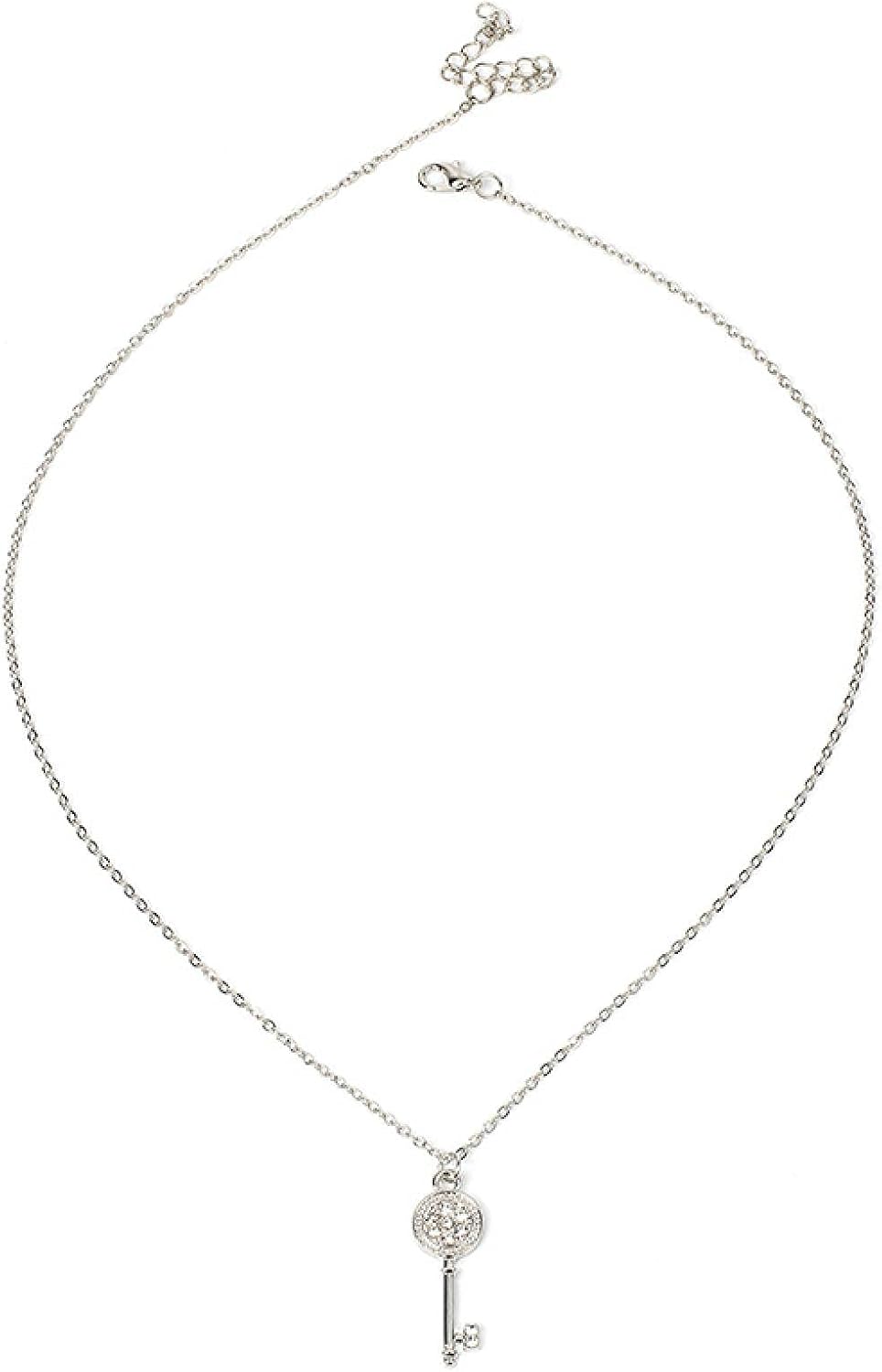 Lightweight Design, Luxury, Niche, European and American Jewelry, Luxury Light, Wild Temperament Necklace, Luxury Diamond Key Pendant, Plastic