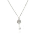 Lightweight Design, Luxury, Niche, European and American Jewelry, Luxury Light, Wild Temperament Necklace, Luxury Diamond Key Pendant, Plastic