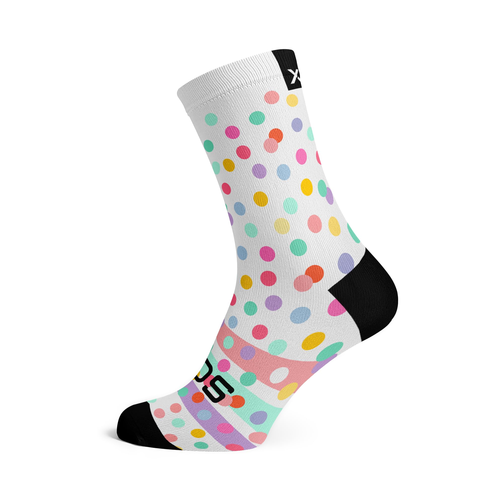 Dots Crew Socks