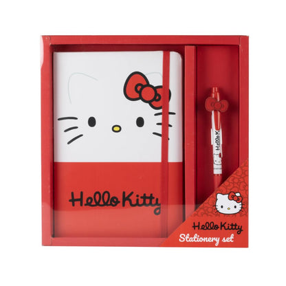 Sanrio Notebook With Pen Gift Set Hello Kitty