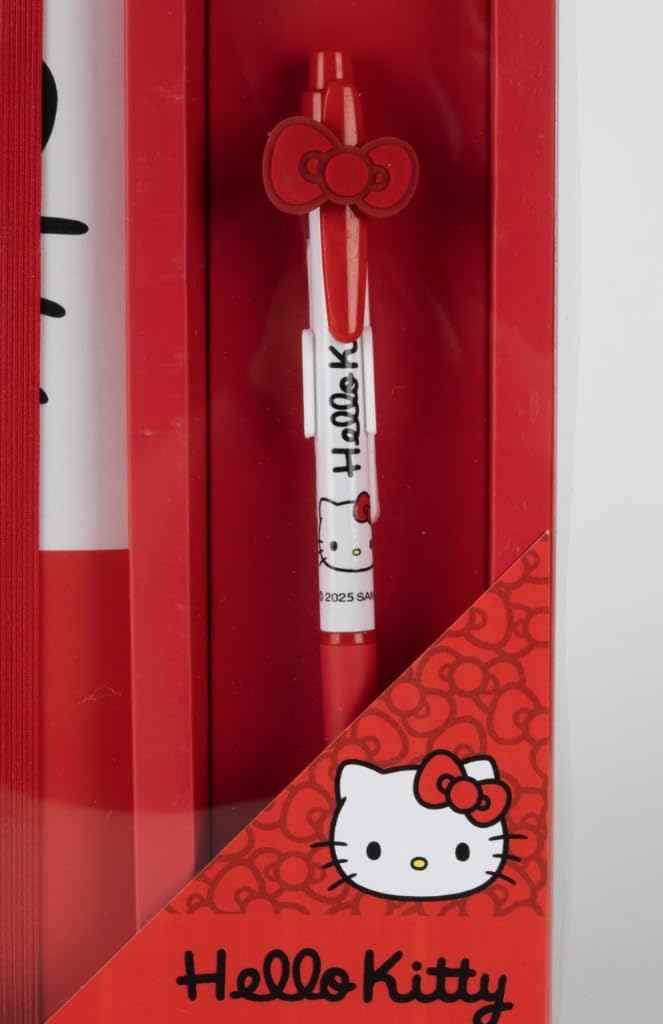 Sanrio Notebook With Pen Gift Set Hello Kitty