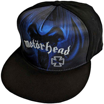 Motorhead - Motorhead Unisex Snapback Cap: Rock `N` Roll Blue Mono