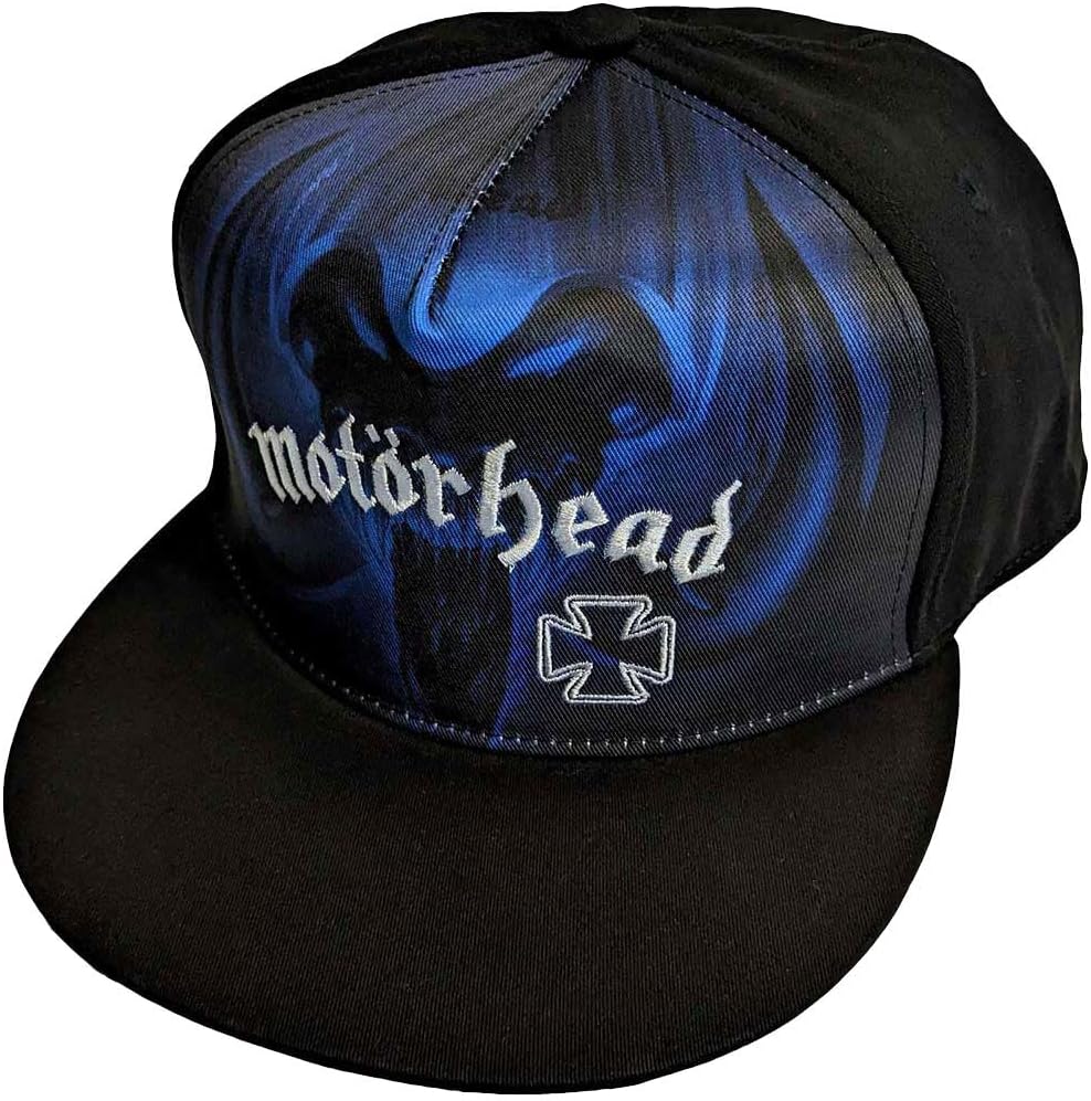 Motorhead - Motorhead Unisex Snapback Cap: Rock `N` Roll Blue Mono
