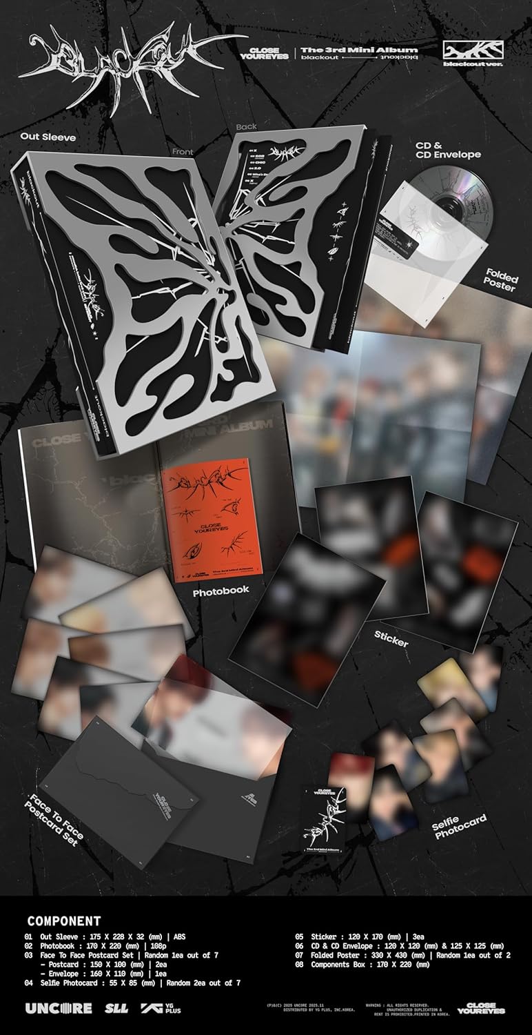 Blackout - Blackout Version - incl. Photobook, Postcard Set, Selfie Photocards, Stickers + Folded Poster
