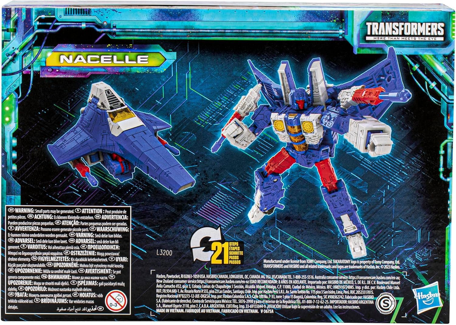 Transformers Generations 2023 Legacy Evolution Voyager Class Nasser Hasbro TF Legacy Evolution NACELLE