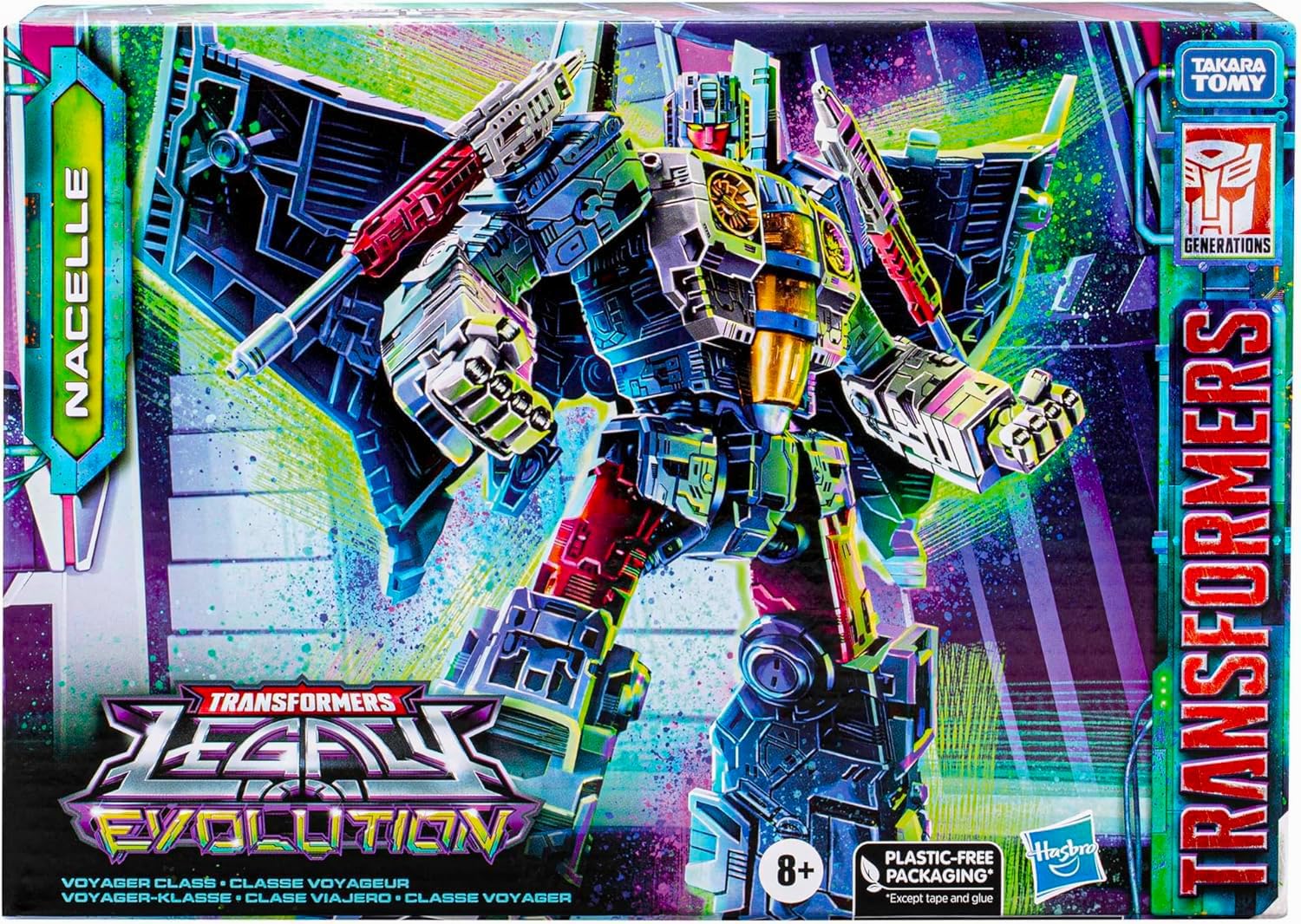 Transformers Generations 2023 Legacy Evolution Voyager Class Nasser Hasbro TF Legacy Evolution NACELLE