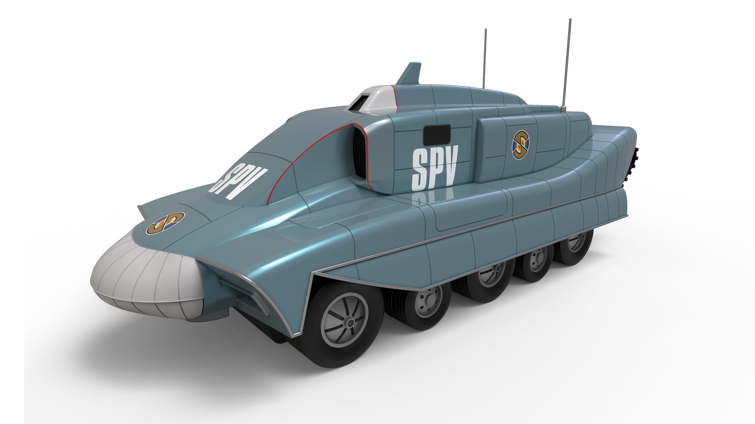Scalextric Cars - C4605 Captain Scarlett SPV - Toy Slot Car for use with Race Tracks and Set - Gift Ideas for Kids and Adults, Scalextric Accessories