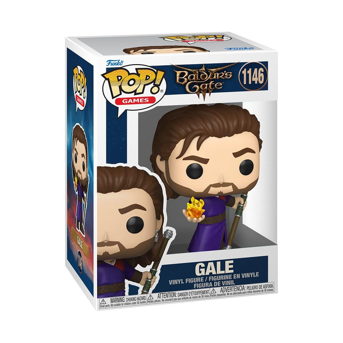 Funko Pop! Games: Baldur's Gate 3 - Gale - 1/6 Odds for Rare Chase Variant - Collectable Vinyl Figure - Gift Idea - Official Merchandise - Toys for Kids & Adults - Video Games Fans
