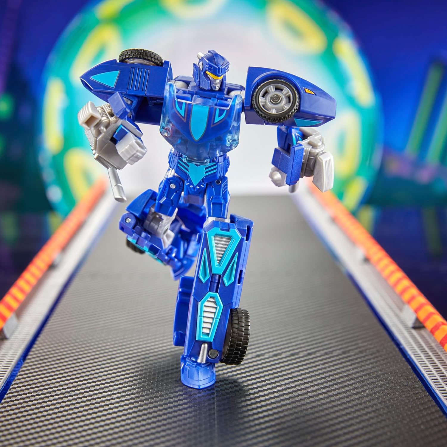 Transformers Collaborative, Hot Wheels® x, Twin Mill™, action figure convertibile