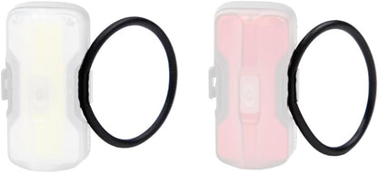 ZEFAL Spare O'Rings For Vision F20 or R20 Lights, Black, 1x 30mm, 1x 40mm