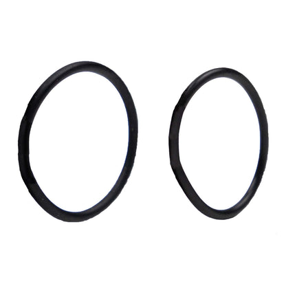 ZEFAL Spare O'Rings For Vision F20 or R20 Lights, Black, 1x 30mm, 1x 40mm