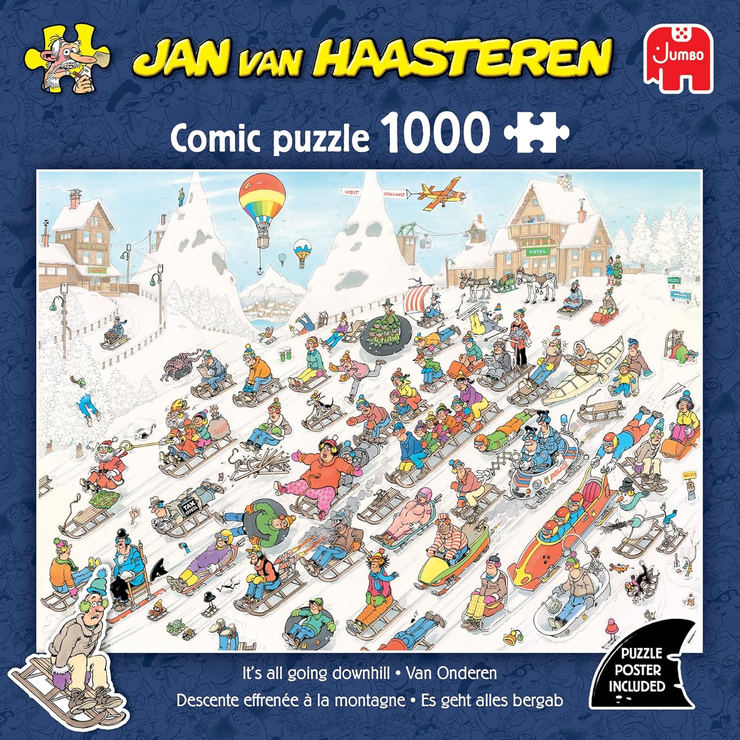 Jan van Haasteren - Van Onderen (1000 stukjes