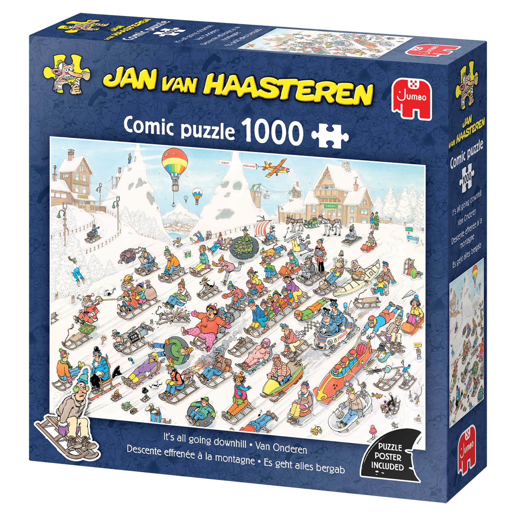 Jan van Haasteren - Van Onderen (1000 stukjes