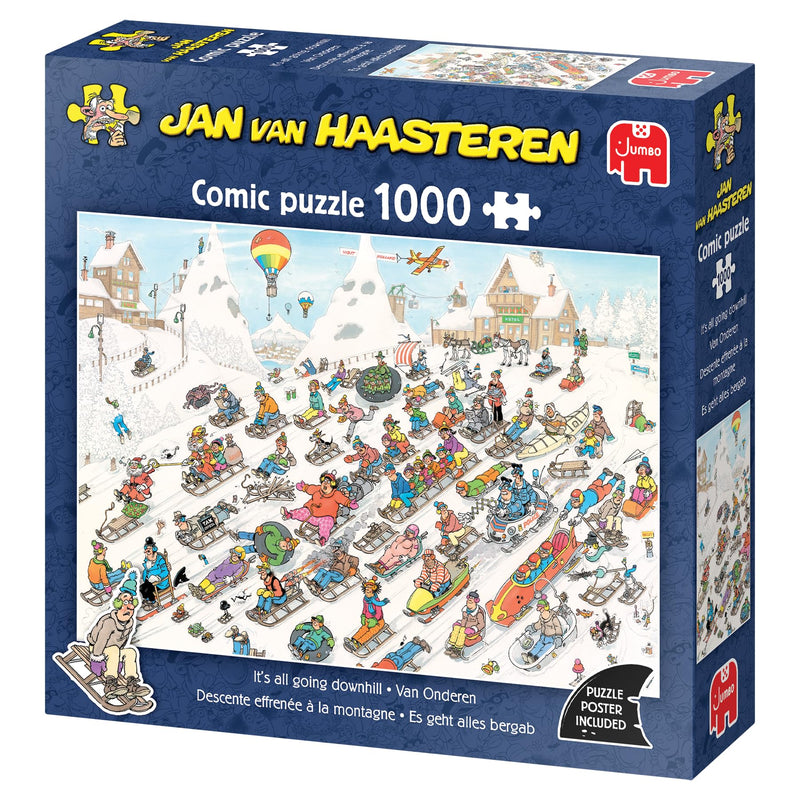 Jan van Haasteren - Van Onderen (1000 stukjes