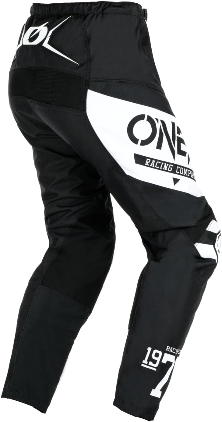 O'NEAL - Warhawk, Casco Unisex - Adulto 30 Bianco Nero, O'NEAL Warhawk - Pantalon - Cyclisme sur Route - Mixte 30 Noir Blanc, O'NEAL ELEMENT Hose VOLTAGE Schwarz/Rot 30 Schwarz Weiß