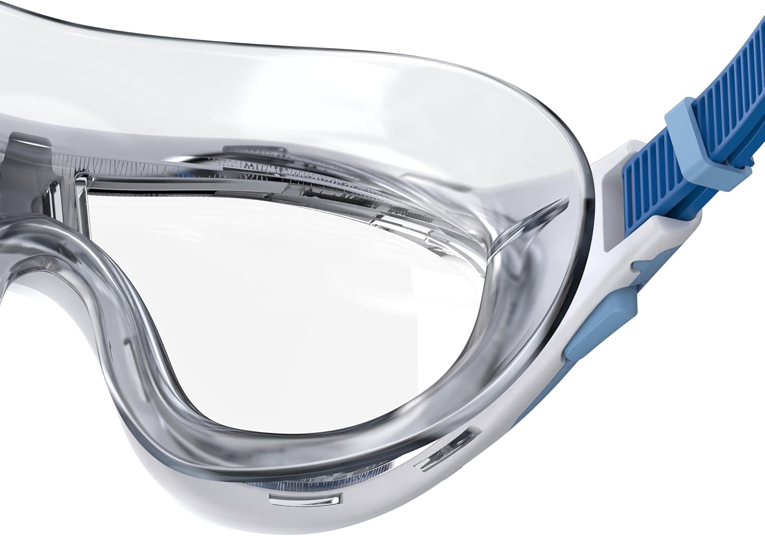 Speedo Unisex Biofuse Mask | Dive | Swim | Ergonomic Design | Open Water | Leak Free Goggles (pack of 1)