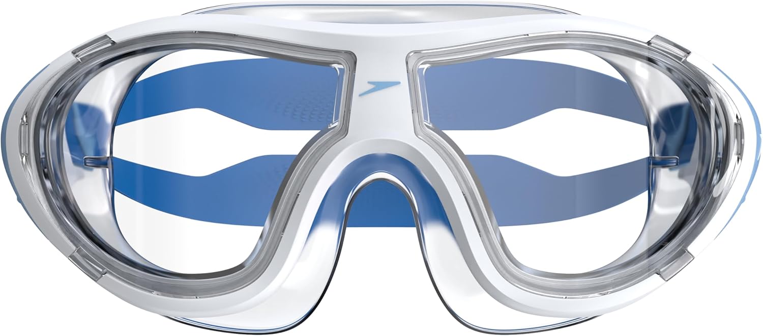Speedo Unisex Biofuse Mask | Dive | Swim | Ergonomic Design | Open Water | Leak Free Goggles (pack of 1)
