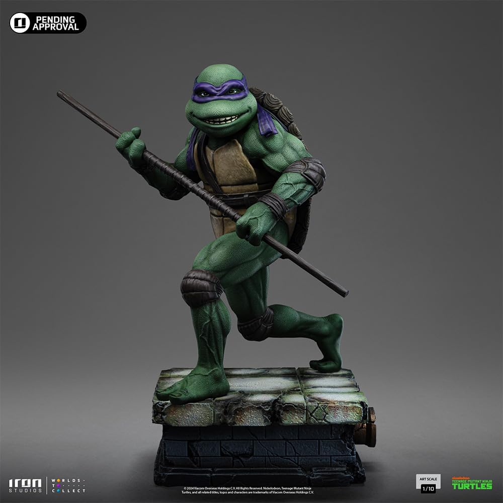Teenage Mutant Ninja Turtles Art Scale Statue 1/10 Donatello 18 Cm