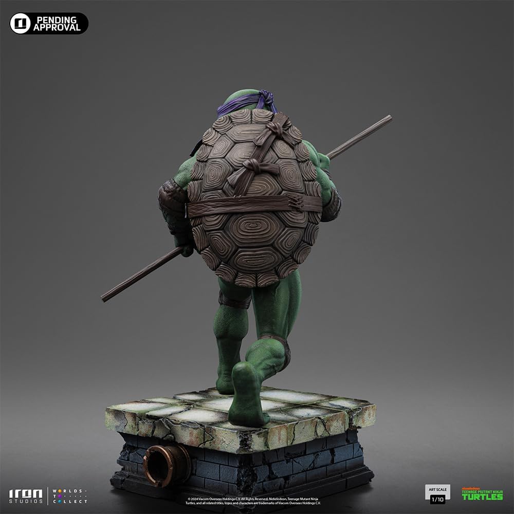 Teenage Mutant Ninja Turtles Art Scale Statue 1/10 Donatello 18 Cm