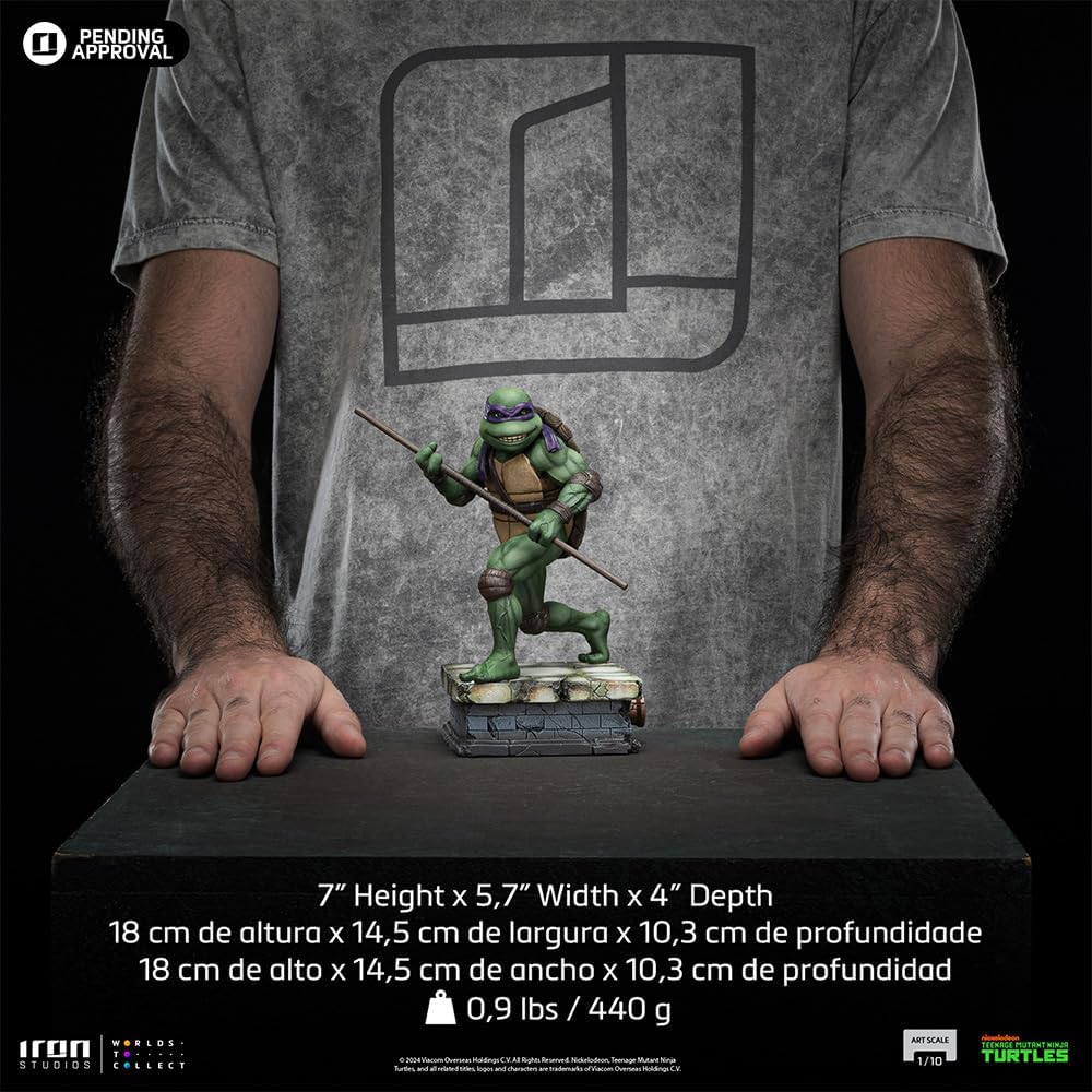 Teenage Mutant Ninja Turtles Art Scale Statue 1/10 Donatello 18 Cm
