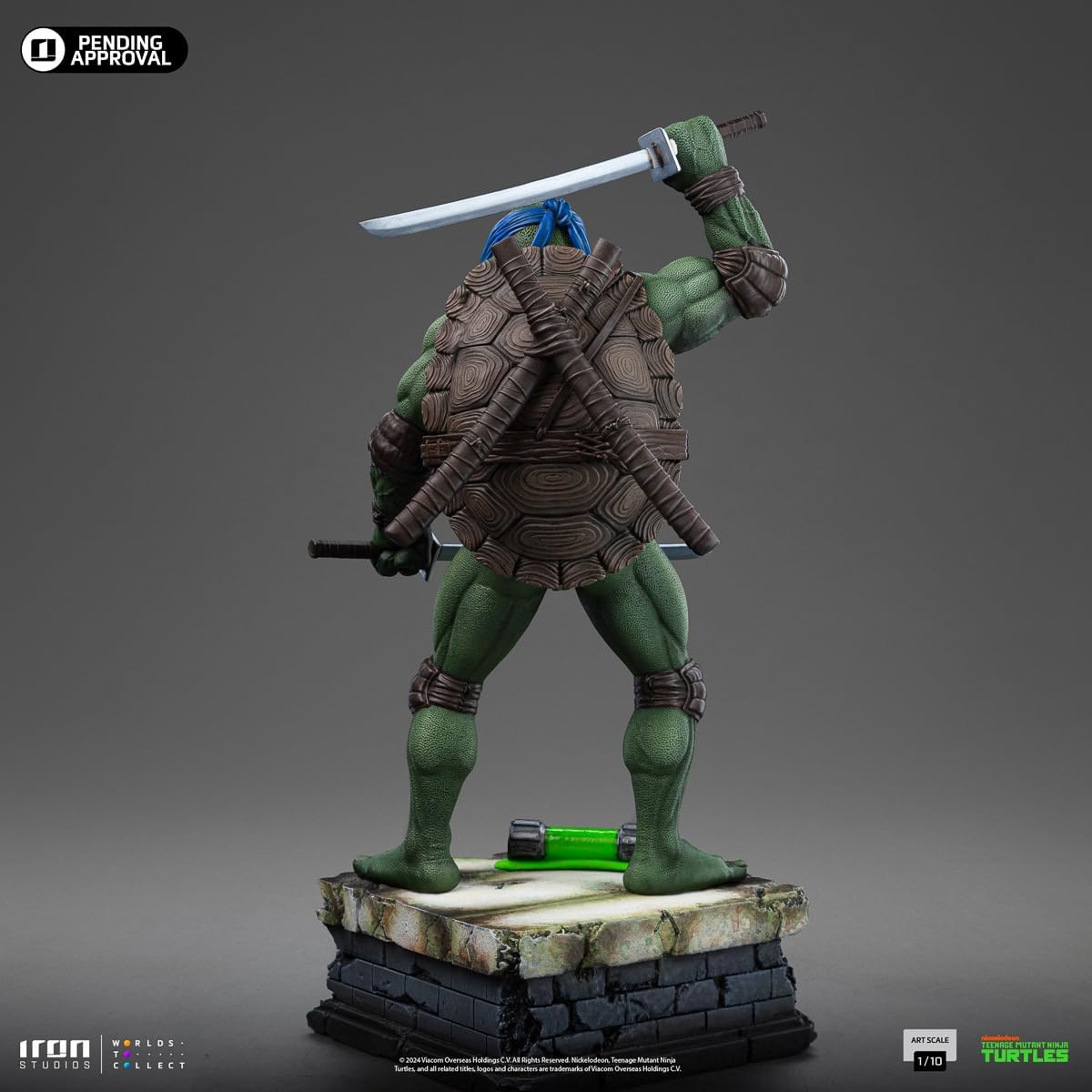 Teenage Mutant Ninja Turtles Art Scale Statue 1/10 Leonardo 21 Cm