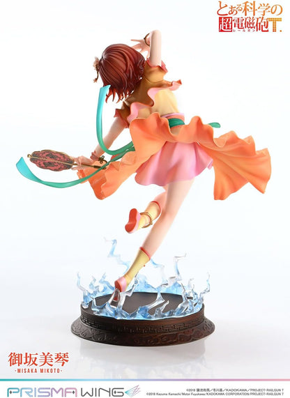 PRISMA WING Toaru Kagaku no Railgun T Misaka Mikoto Hanbuku Version 1/7 Scale Complete Figure