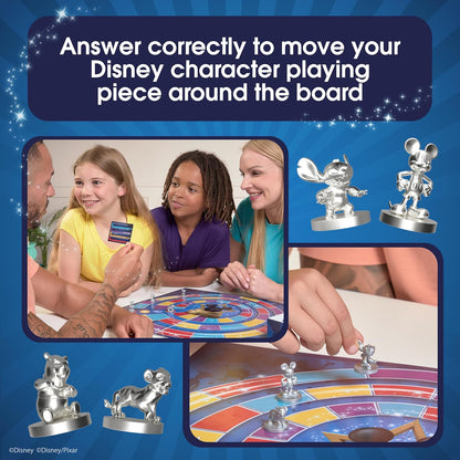 Tomy The LOGO Board Game Disney Edition - Family Trivia Game Featuring Iconic Disney Characters & Brands | Ages 8+