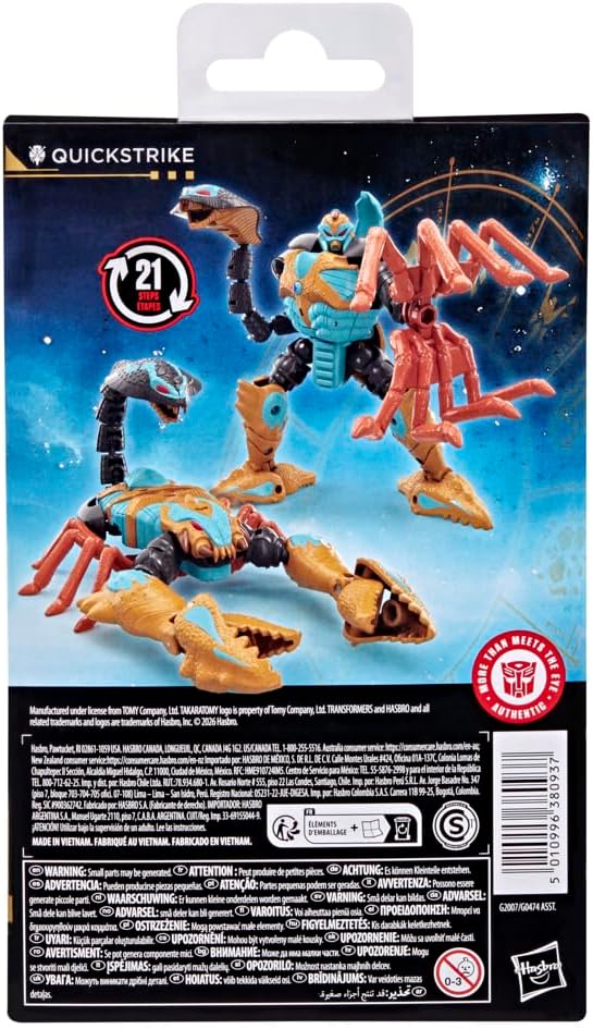 Transformers Age of the Primes Deluxe Class Quickstrike Action Figure
