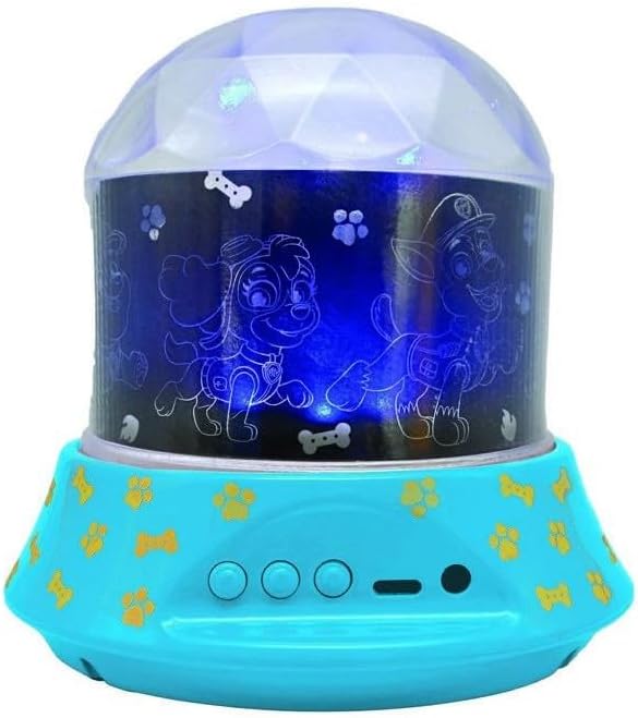 Lexibook - Paw Patrol Night Light Projector With Speaker - Compact And Portable