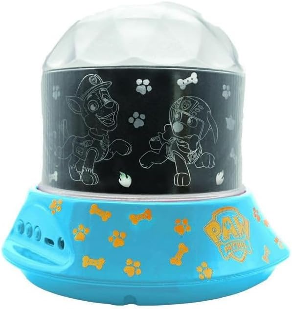 Lexibook - Paw Patrol Night Light Projector With Speaker - Compact And Portable