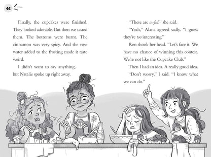 4 Cupcake-Filled Chapter Books in 1!: Emily's Cupcake Magic!; Natalie's Double Trouble; Ren's One-Of-A-Kind Cupcakes; Alana's Cupcake Garden (Cupcake Diaries: The New Batch