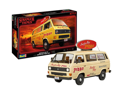 Revell 07725 VW T3 Bus Surfer Boy: Stranger Things 1:24 Scale Unbuilt/Unpainted Plastic Model Kit