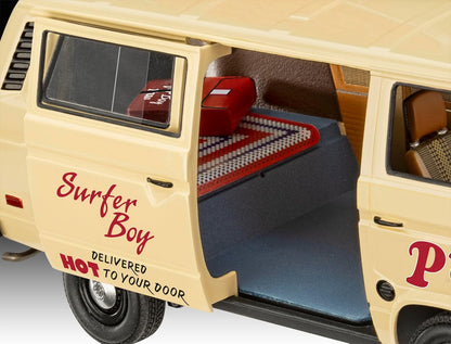 Revell 07725 VW T3 Bus Surfer Boy: Stranger Things 1:24 Scale Unbuilt/Unpainted Plastic Model Kit