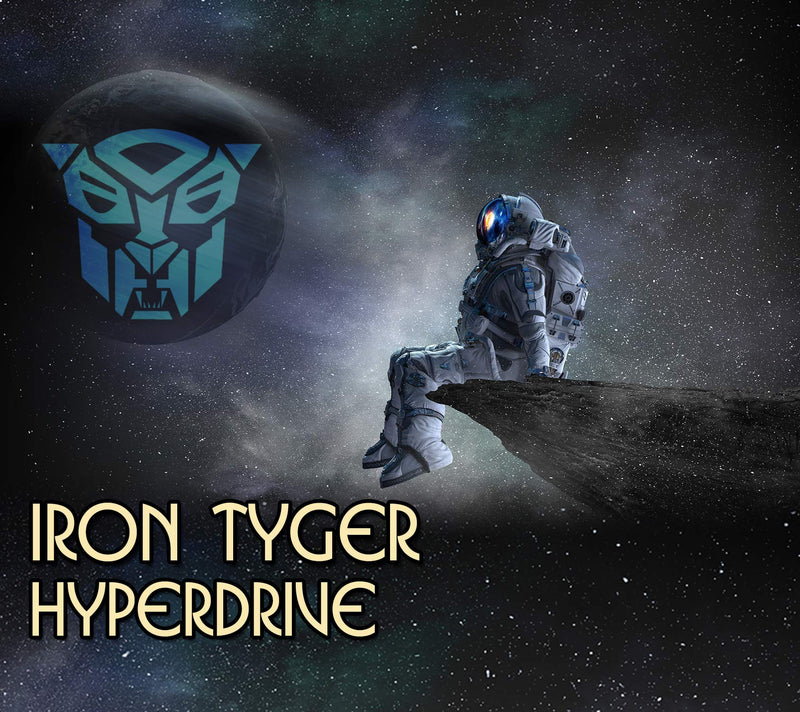 HYPERDRIVE - THE NEW ALBUM BY IRON TYGER - LIMITED EDITION HAND NUMBERED BOOKZINE & CD BUNDLE