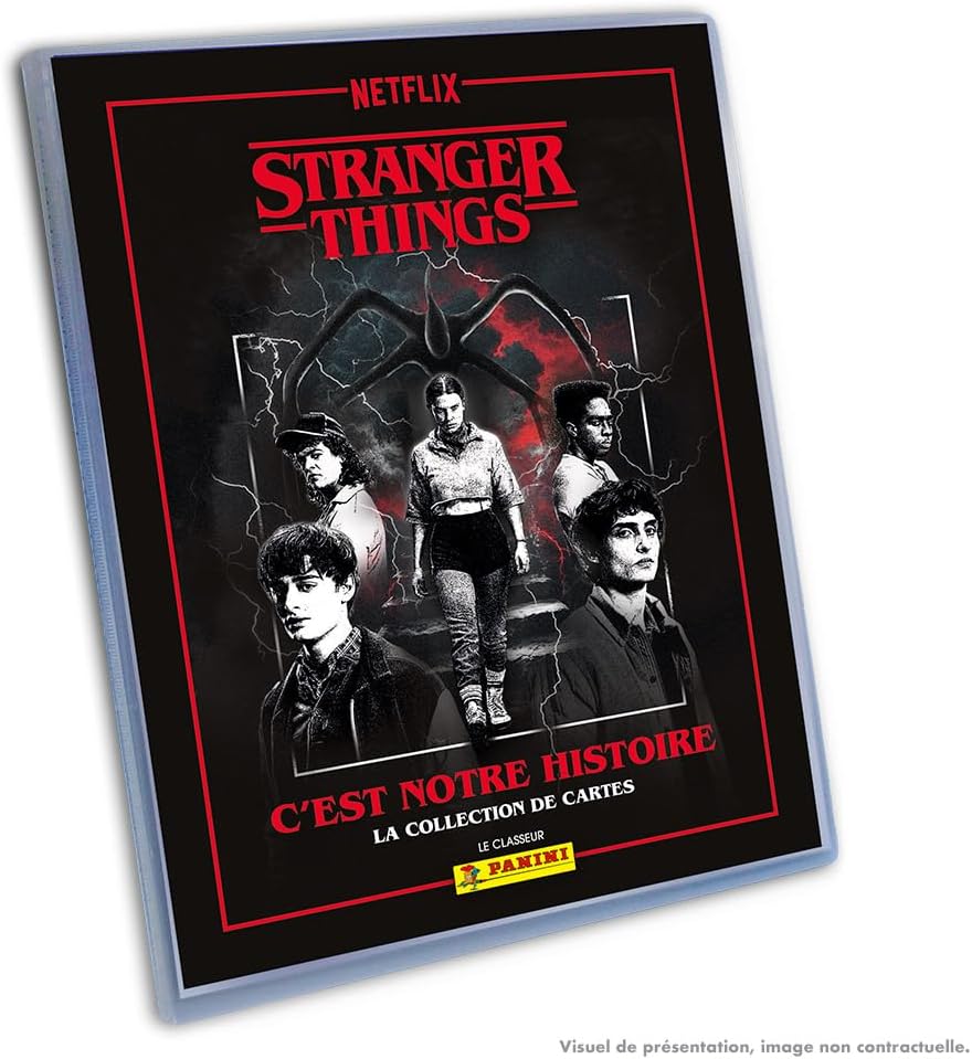 Panini Stranger Things Trading Cards Pack de démarrage (1 classeur + 3 Pochettes + 1 Carte édition limitée