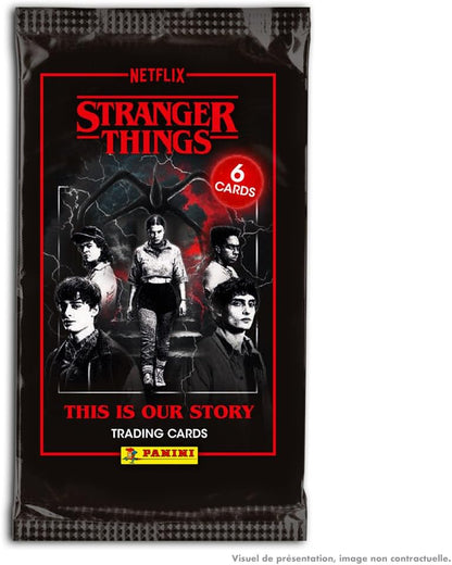 Panini Stranger Things Trading Cards Pack de démarrage (1 classeur + 3 Pochettes + 1 Carte édition limitée