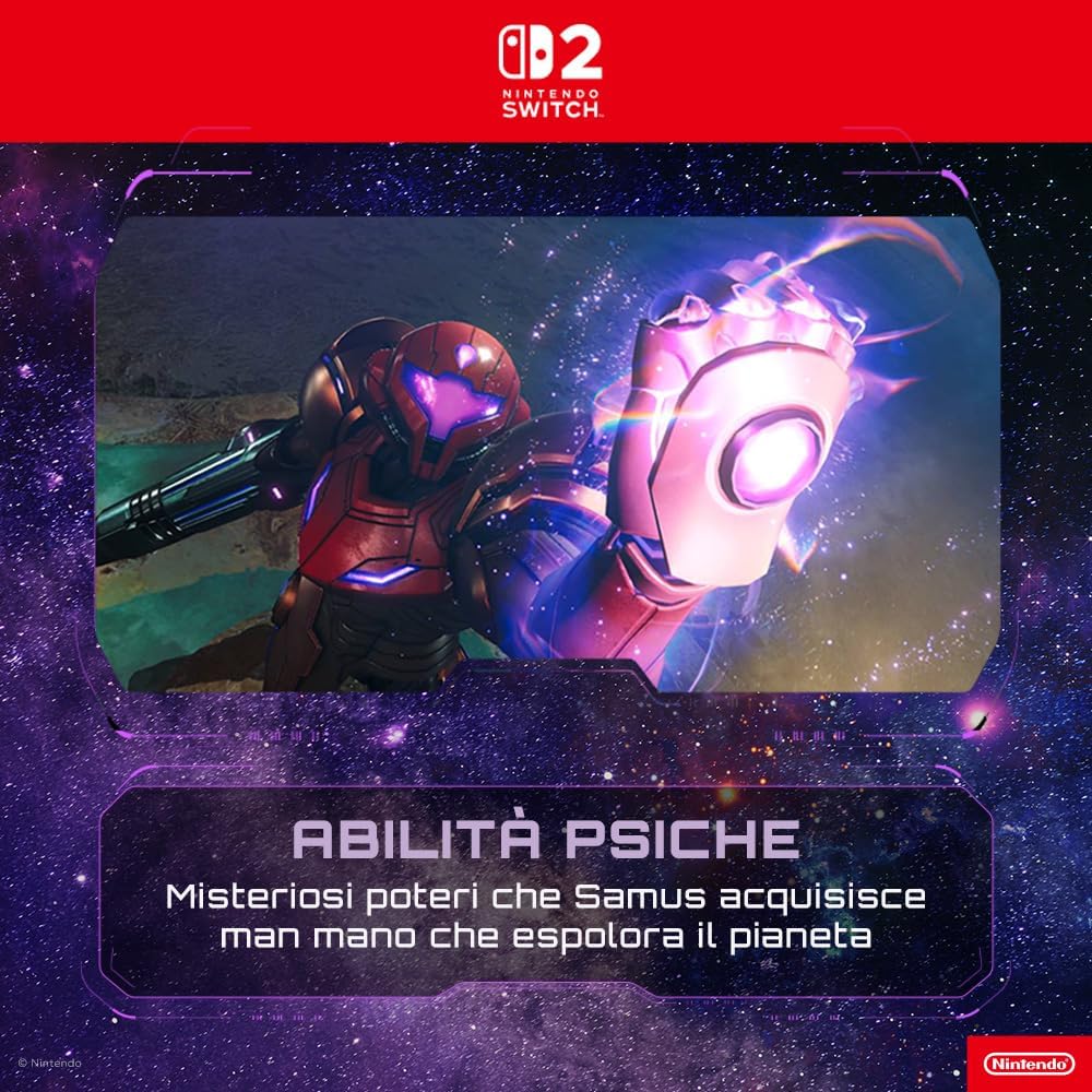 Metroid Prime 4: Beyond-Nintendo Switch 2 Edition - Ed. Italiana - Versione su scheda