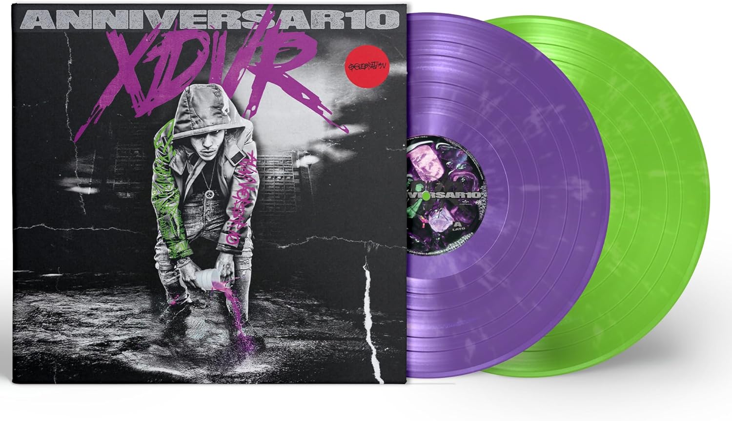 XDVR ANNIVERSAR10 – Doppio Vinile Colorato Viola e Verde
