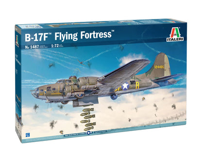 Italeri 1487 B-17F Flying Fortress 1:72 Scale Plastic Model Kit/Model Assembly