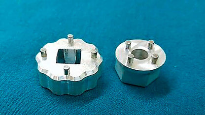 Fox Tooling: Custom Spanner Socket, 4-Pin, 2021 DHX2 / FX2, Reb Base Valve, Unisex Adult Cycling, Colour, Size
