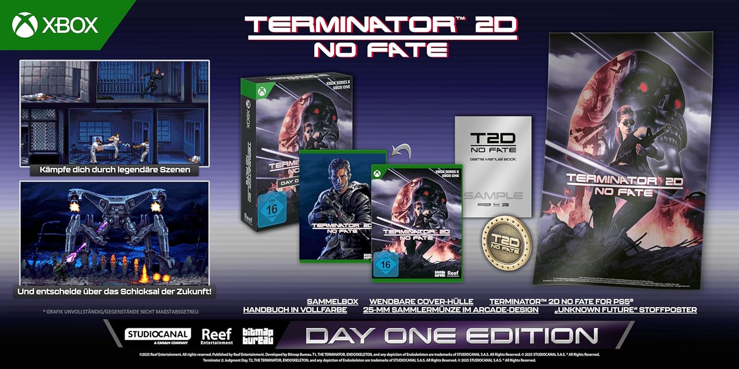 Terminator 2D - No Fate (Day One Edition