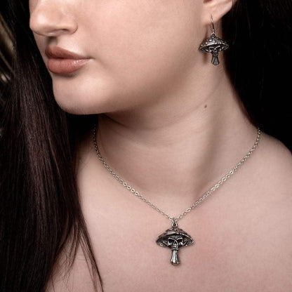 Alchemy Gothic Death Cap Pendant