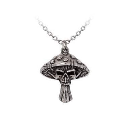Alchemy Gothic Death Cap Pendant