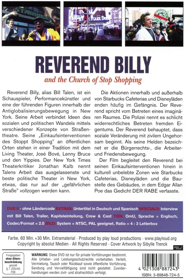 Reverend Billy (OmU