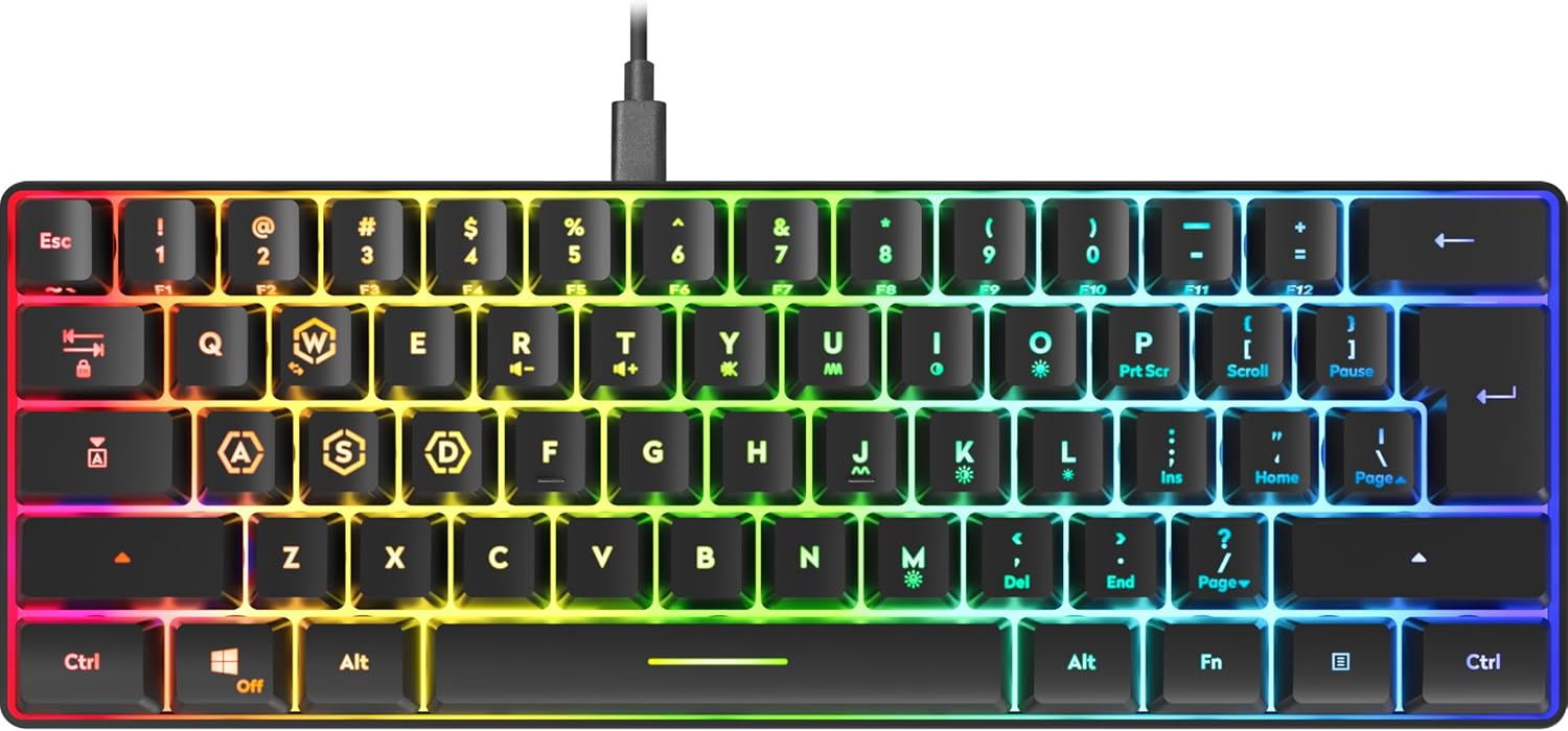 Speedlink - Letos Rgb 60% Gaming Keyboard - Us Layout - Black