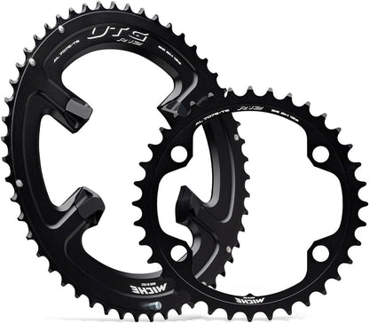 MICHE UTG R81 12 Speed Chainring, Outer Chrainring Including Chainring Outer Nuts, Black, 54t